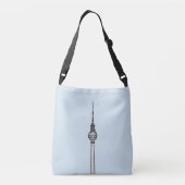 Tv-toren Berlijn Crossbody Tas (Achterkant)