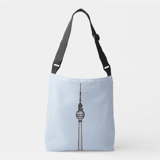 Tv-toren Berlijn Crossbody Tas (Voorkant)