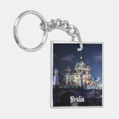 Tv-toren en kathedraal van Berlijn in Berlijn, Dui Sleutelhanger (Voorkant Links)