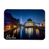 Tv-toren en museumeiland in Berlijn, Duitsland Magneet (Horizontaal)