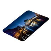 Tv-toren en museumeiland in Berlijn, Duitsland Magneet (Linkerzijde)