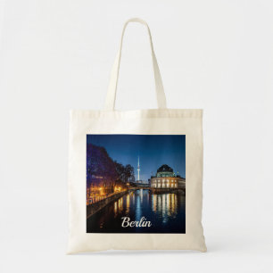 Tv-toren en museumeiland in Berlijn, Duitsland Tote Bag