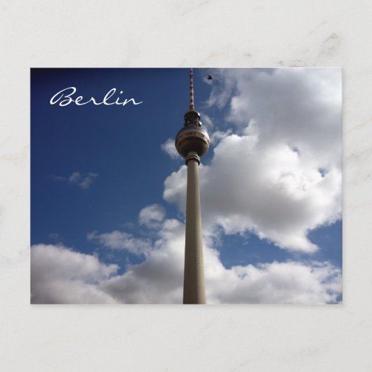 tv turm berlijn briefkaart (Voorkant)