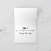  TV Verjaardag Kaart (Binnen)