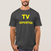 TV-VERSLAGGEVER T-SHIRT (Voorkant)