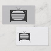 TV-Visitekaartjes retro Visitekaartje (Voorkant / Achterkant)