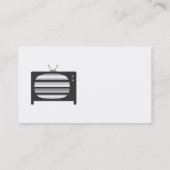 TV-Visitekaartjes retro Visitekaartje (Achterkant)