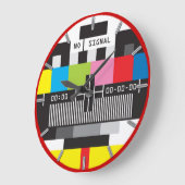  tv zonder signaalkaart, ronddraaien grote klok (Hoek)