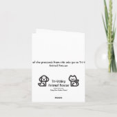 TVAR Gepersonaliseerd Wenskaart Kaart (Achterkant)