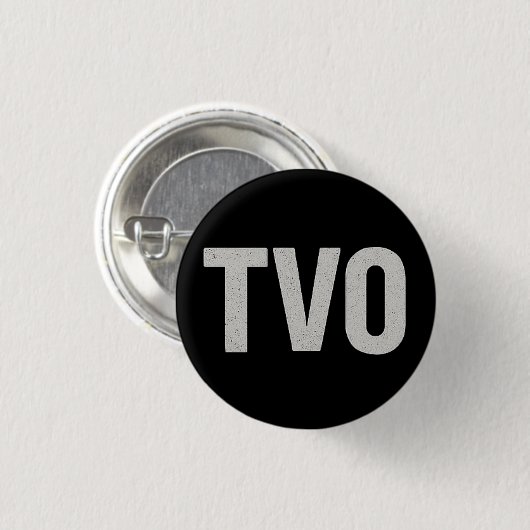 TVO-pen Ronde Button 3,2 Cm (Voorkant /achterkant)