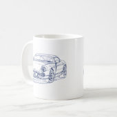 TVR Cerbera 1993 Koffiemok (Voorkant links)