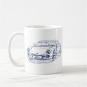 TVR Cerbera 1993 Koffiemok (Links)