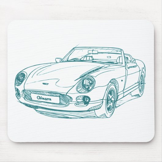 TVR Chimera 1994 Muismat (Voorkant)