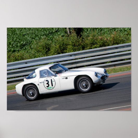 TVR Grantura MK III Le Mans Classic Poster (Voorkant)