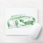 TVR Griffith 500 Muismat (Met muis)
