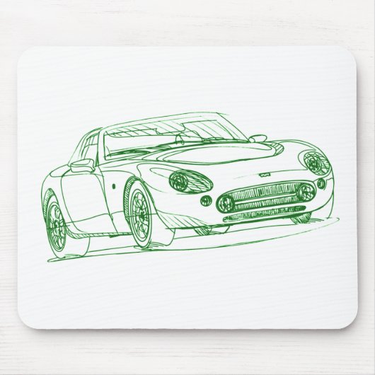 TVR Griffith 500 Muismat (Voorkant)