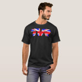 TVR Logo Union Jack Classic T-Shirt (Voorkant volledig)