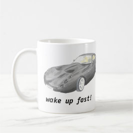 TVR Toscaanse auto-mok, snel wakker worden Koffiemok