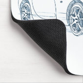 TVR Tuscan Muismat (Hoek)