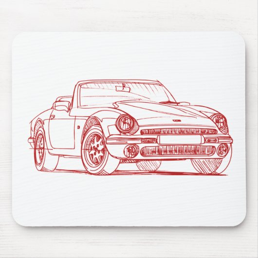 TVR V8S 1994 MUISMAT (Voorkant)