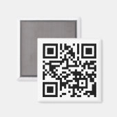 TVU QR-code naar website Magneet (Voorkant / Achterkant)