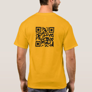 TVU QR-code naar website T-shirt