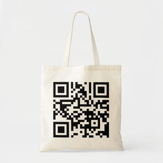 TVU QR-code naar website Tote Bag (Voorkant)