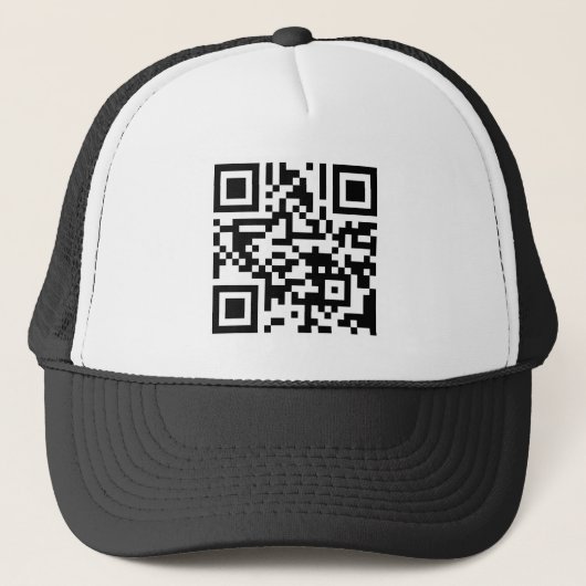 TVU QR-code naar website Trucker Pet (Voorkant)