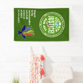 TVUC Klimaatrechtvaardigheid! Voor iedereen Spandoek (Insitu)