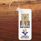TVUUC - Boek Gerechtigheid! Sleutelhanger (Voorkant)