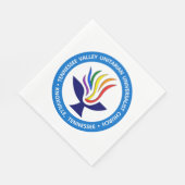 TVUUC Chalice Logo Medium Blue Circle Servet (Hoek)