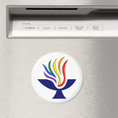 TVUUC Symbool Vlammende Kelk Logo Magneet (Insitu (Vaatwasser))