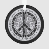 TVUUC Vredesbord Auto Spiegel Hangen Ornament (achterkant)