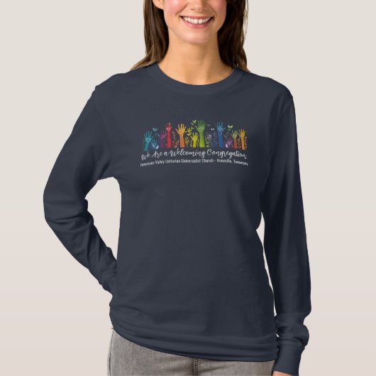 TVUUC - Welkomstgemeente T-shirt (Voorkant)