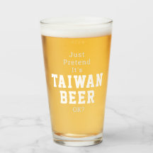 TW BEER Glass Cup