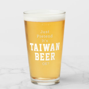 TW BEER Glass Cup Glas