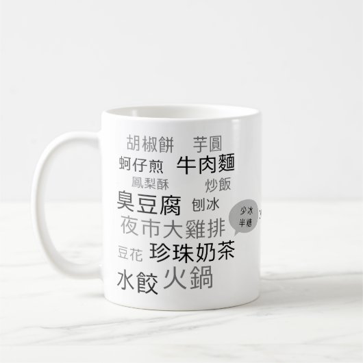 TW-English+Mandarin Coffee Mok (Links)