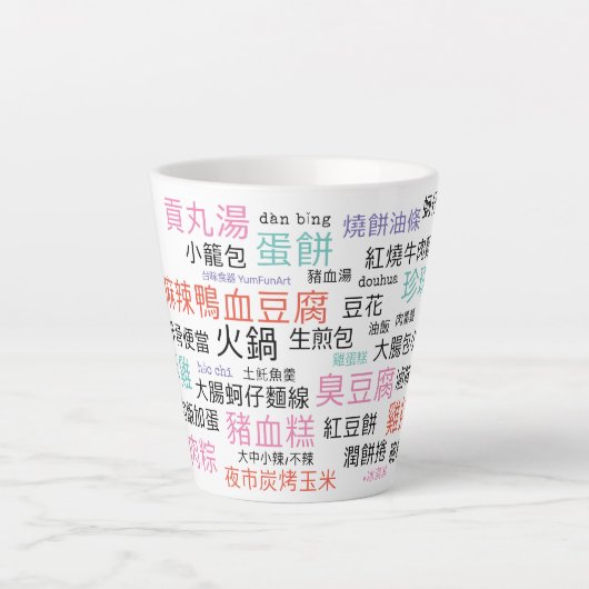 TW-latte Mok-kleur Latte Mok (Voorkant)