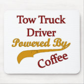 Tw Truck Driver met Koffie Muismat (Voorkant)