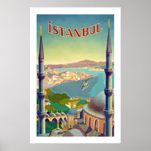 TWA Fly Ireland Vintage Reisposter Klassieker Poster