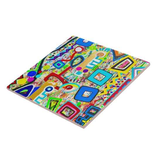 Twaalf 20 6 x 6 keramische Tegel Tegeltje (Zijkant)