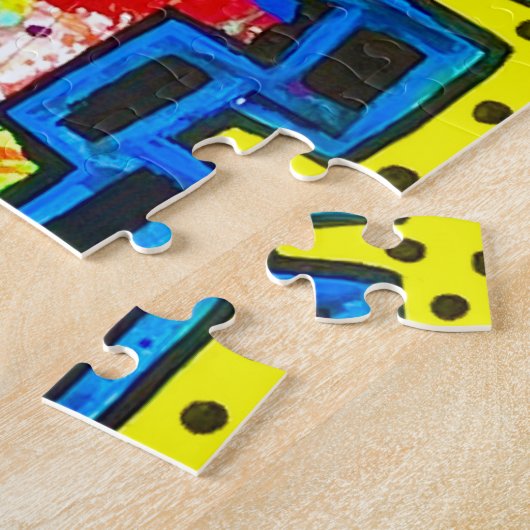 Twaalf 20 puzzel legpuzzel (Zijkant)