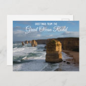 Twaalf Apostelen Great Ocean Road Australië Briefkaart (Voorkant / Achterkant)