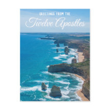 Twaalf Apostelen Great Ocean Road Lucht Luchtfoto