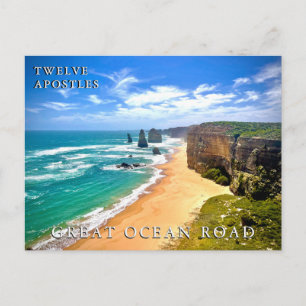 Twaalf Apostelen, Great Ocean Road, Victoria Briefkaart