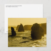 Twaalf apostelen op de Grote Meerijweg Briefkaart (Voorkant / Achterkant)