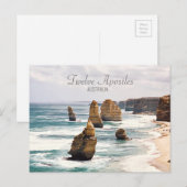 Twaalf apostelen Victoria Australië Briefkaart (Voorkant / Achterkant)