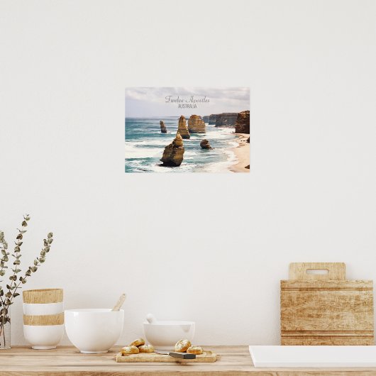 Twaalf apostelen Victoria Australië Poster (Keuken)