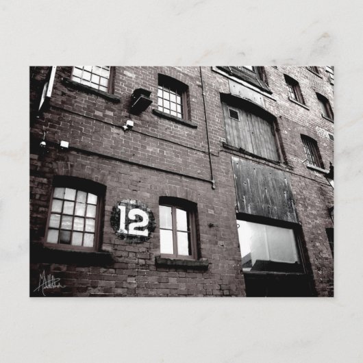 Twaalf [Briefkaart] B&W Briefkaart (Voorkant)