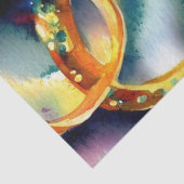 Twaalf dagen kerst: gouden ringen (D), Tissuepapier (Detail)